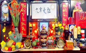 Ý nghĩa của bốn chữ Cửu Huyền Thất Tổ trên bàn thờ gia tiên